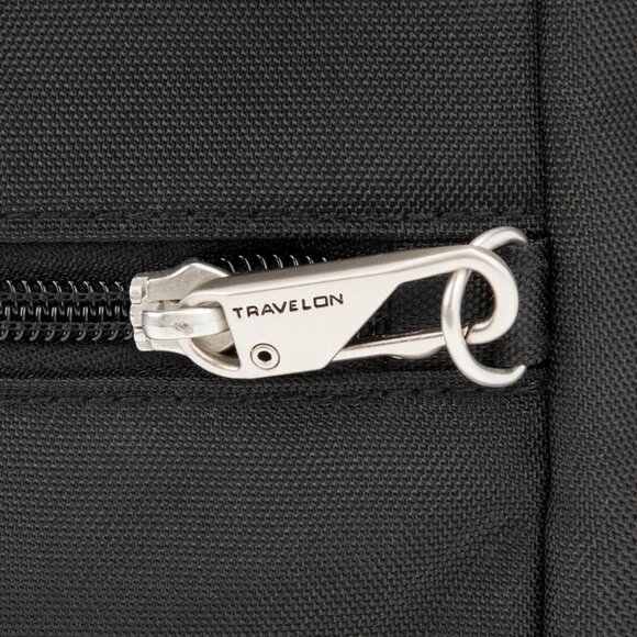 TRAVELON Anti-Theft Classic Black Small Convertible Backpack/NWT - Picture 5 of 15